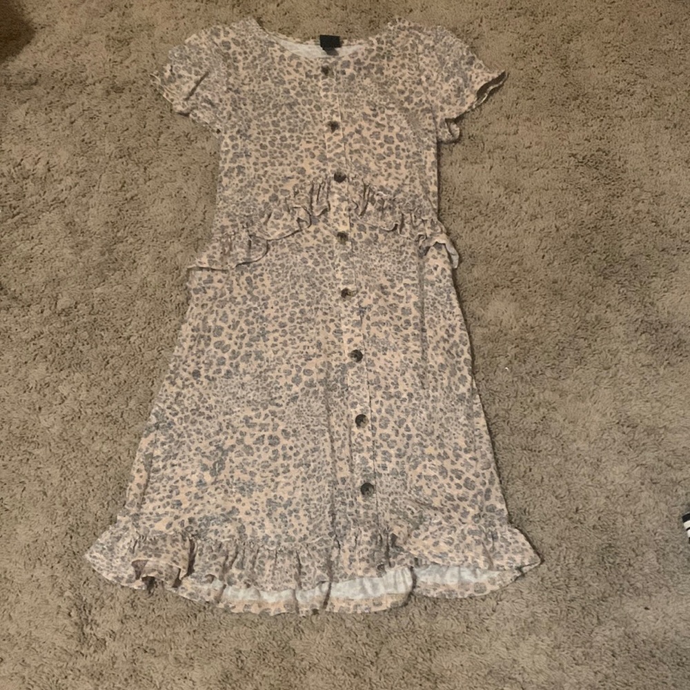 girls cheetah print dress